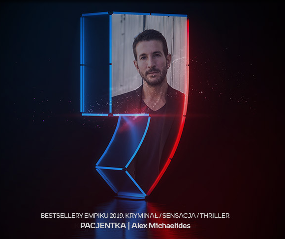 Laureat nagrody Bestsellery Empiku za książkę Pacjentka