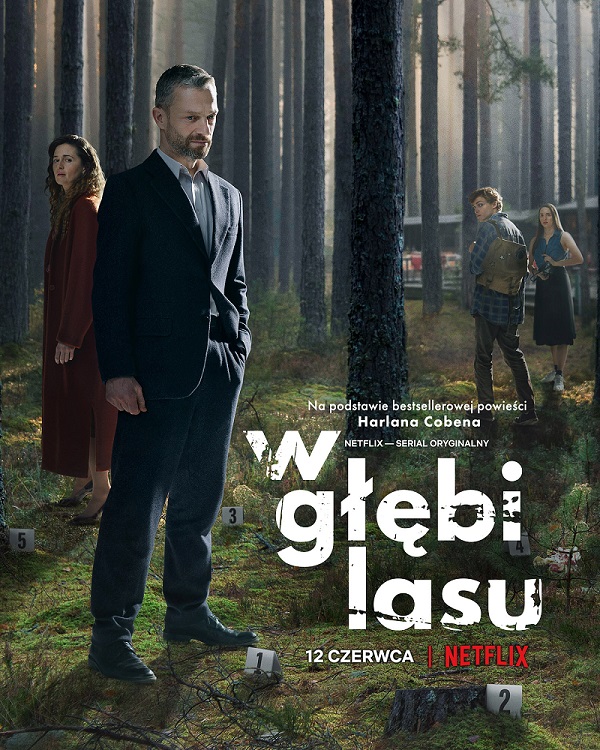 Plakat serialu W głębi lasu