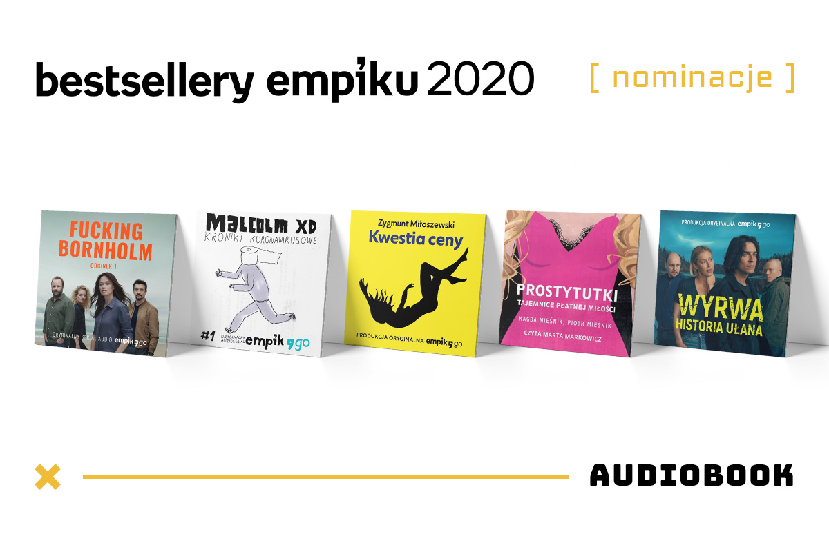 Bestsellery Empiku nominacje audiobooki