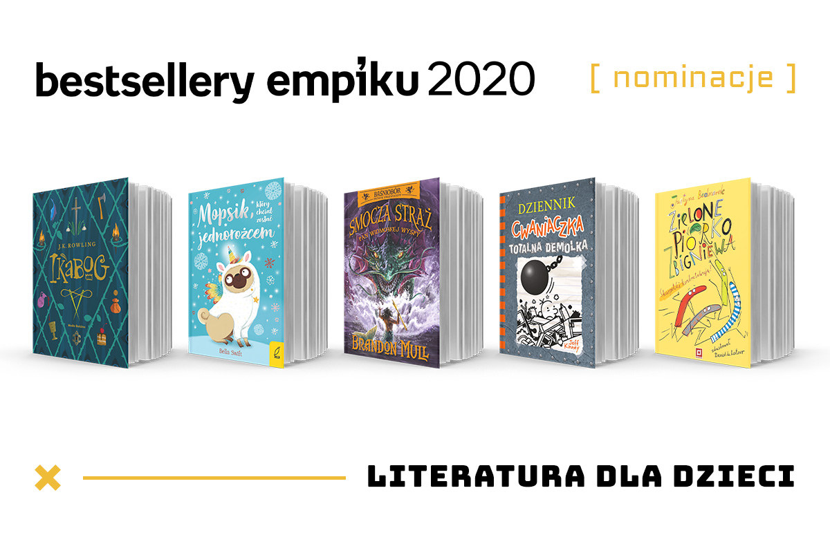 Bestsellery Empiku nominacje literatura dziecięca