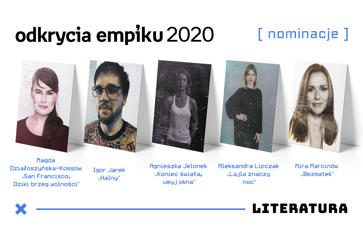 Bestsellery Empiku nominacje odkrycie roku literatura