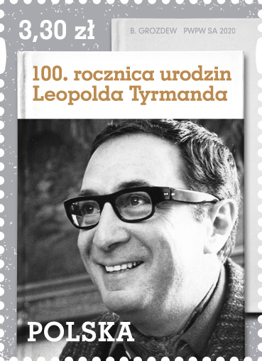 Leopold Tyrmand znaczek