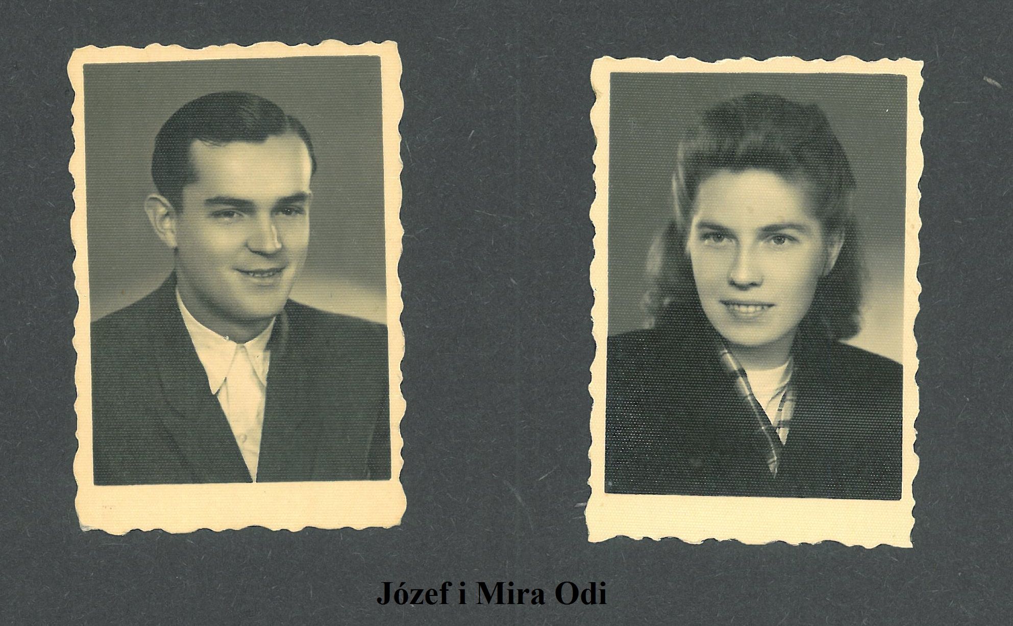 Józef i Mira Odi, zdjęcia z albumu