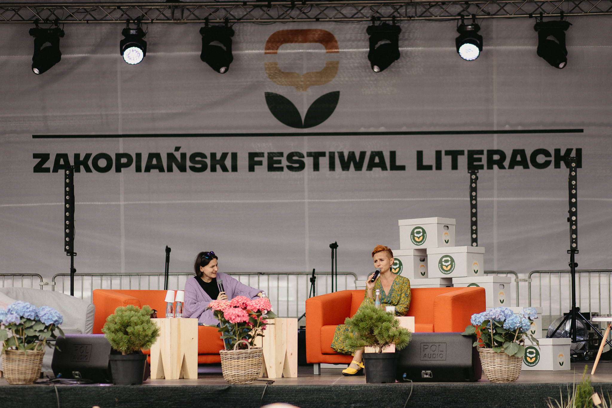 spotkanie z Zoską Papużanką podczas Zakopiańskiego Festiwalu Literackiego 