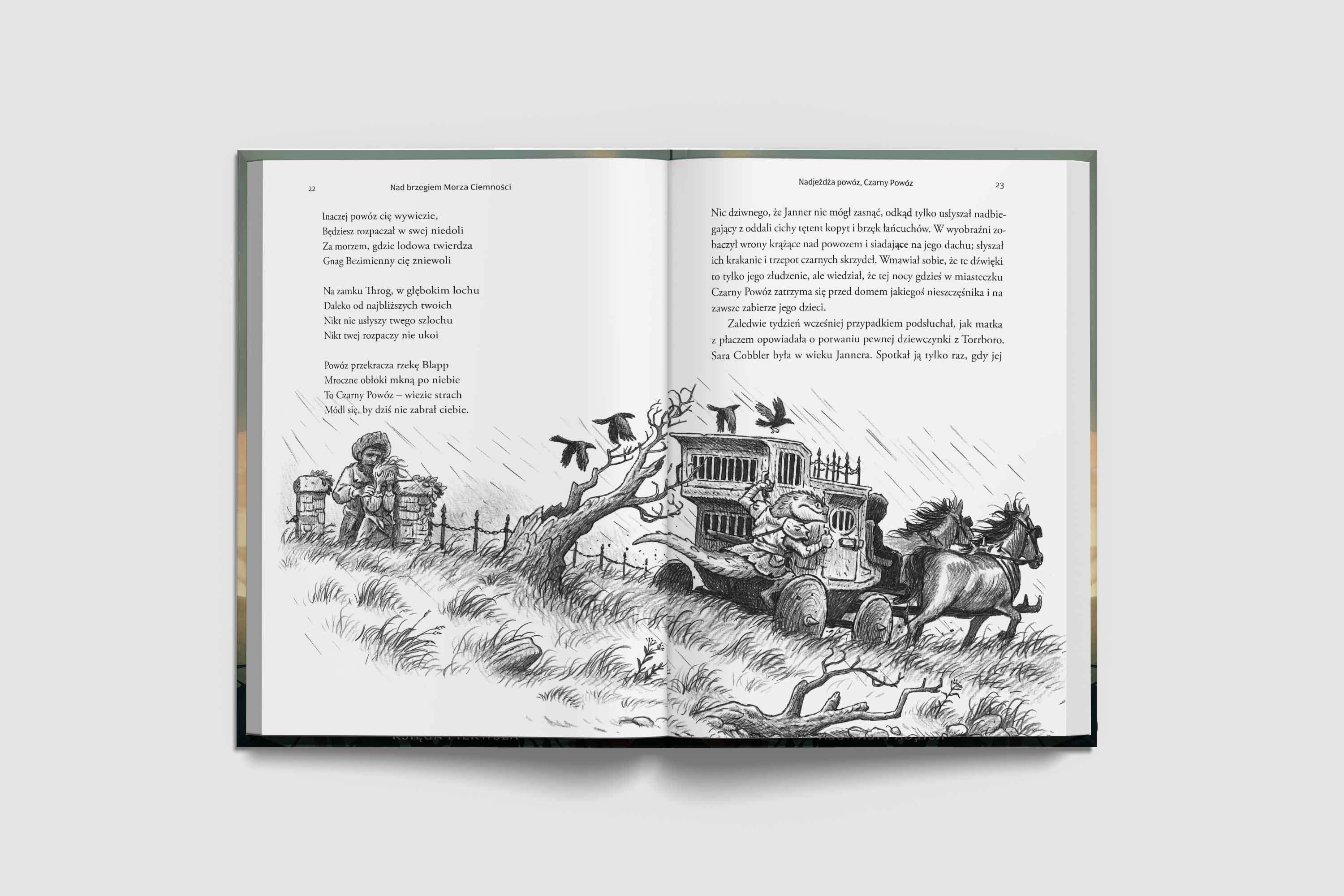 Nad brzegiem morza ciemności