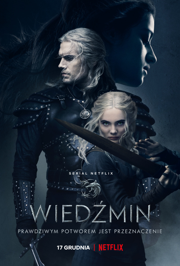 oficjalny plakat Wiedźmina