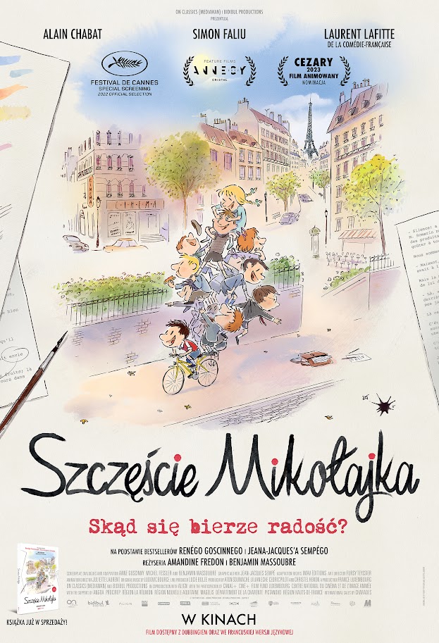 Szczęście Mikołajka - plakat filmowy