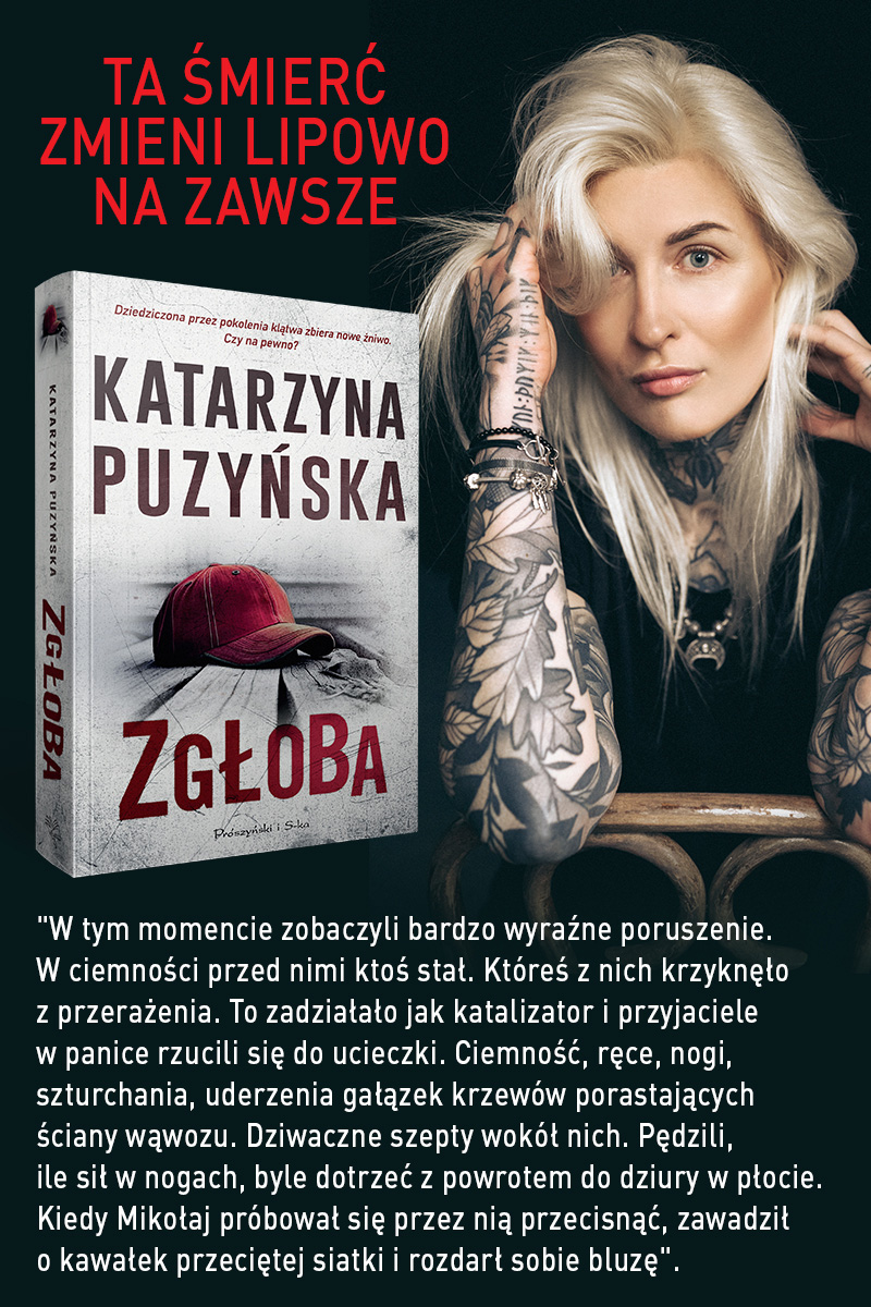 Plakat promocyjny - Katarzyna Puzyńska 