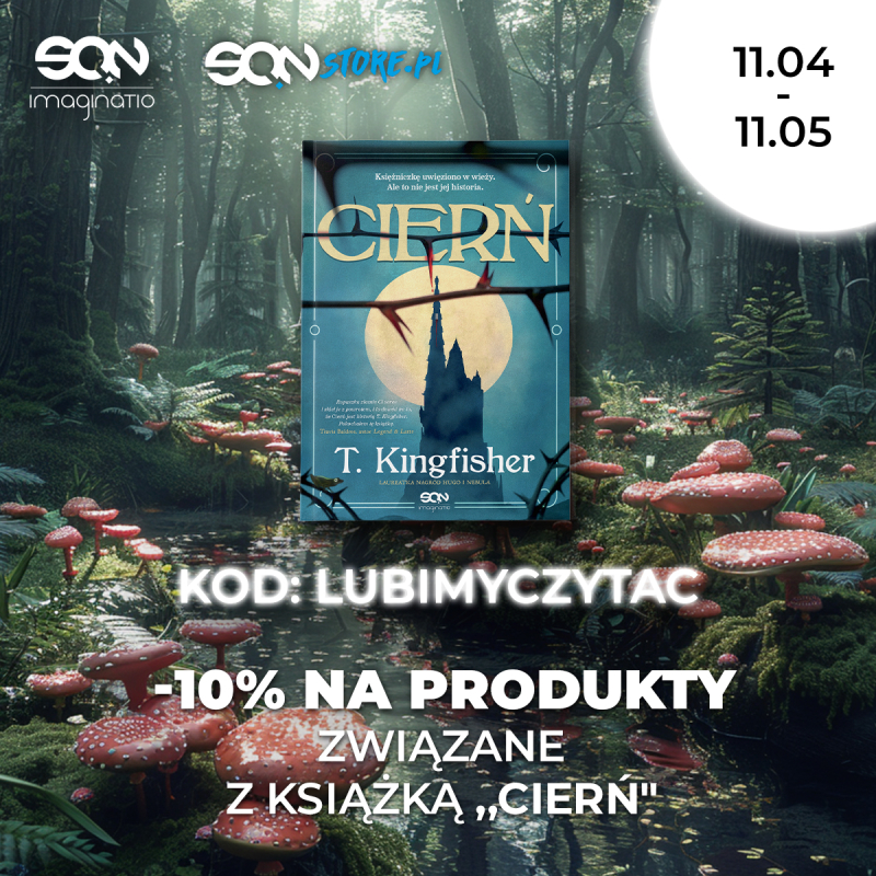 Napisz recenzję nowej książki T. Kingfisher i wygraj pakiet książek ...